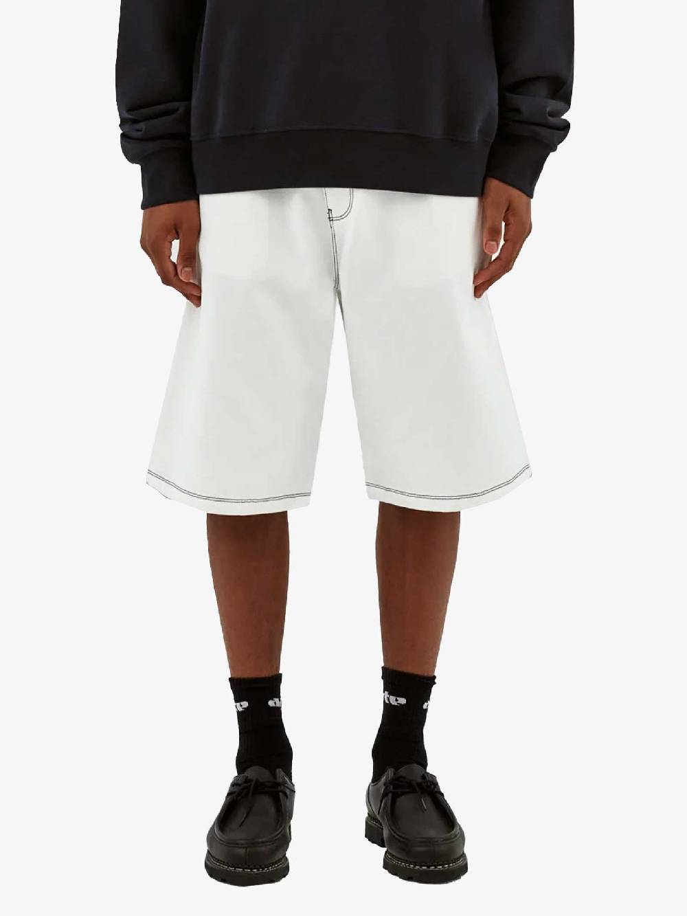 ARTE ANTWERP Shorts Silvain Heart Detail SS24-077SHO Uomo Bianco