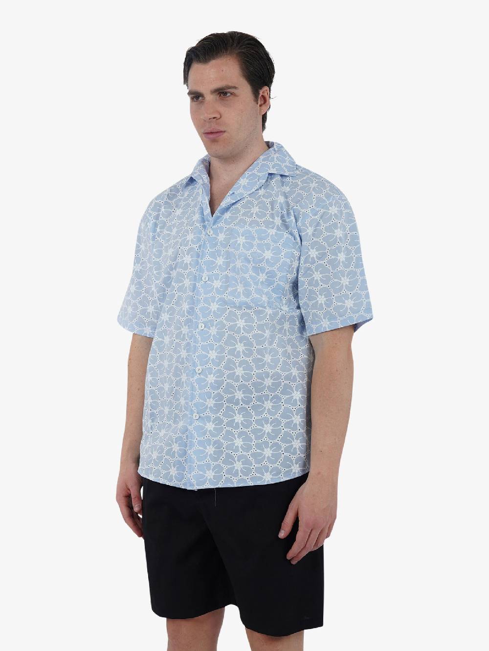 SILTED Camicia BAJA Uomo Cotone Azzurro
