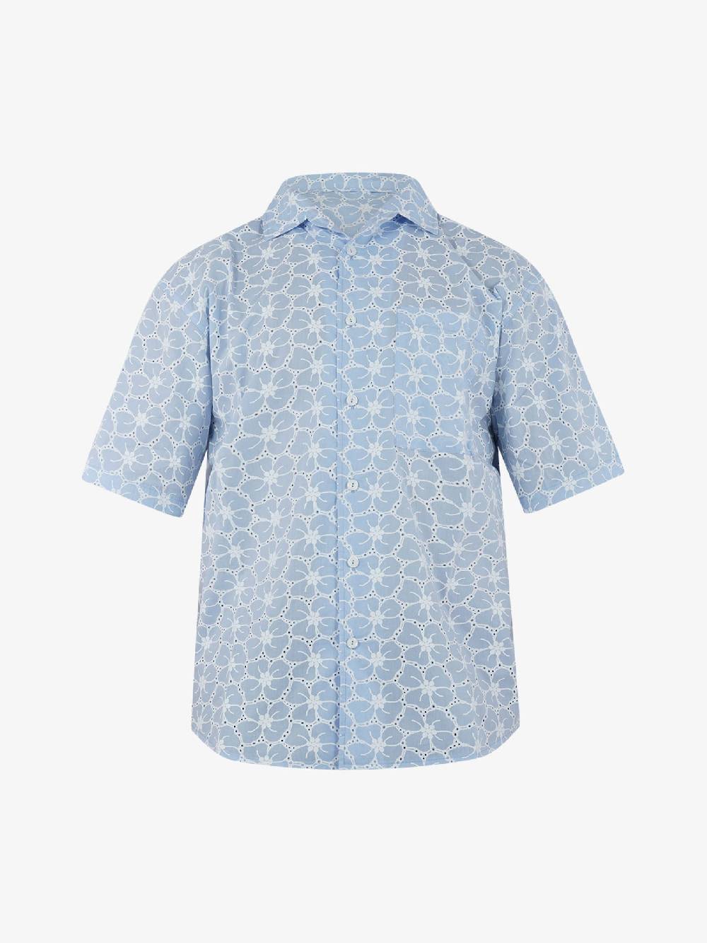 SILTED Camicia BAJA Uomo Cotone Azzurro