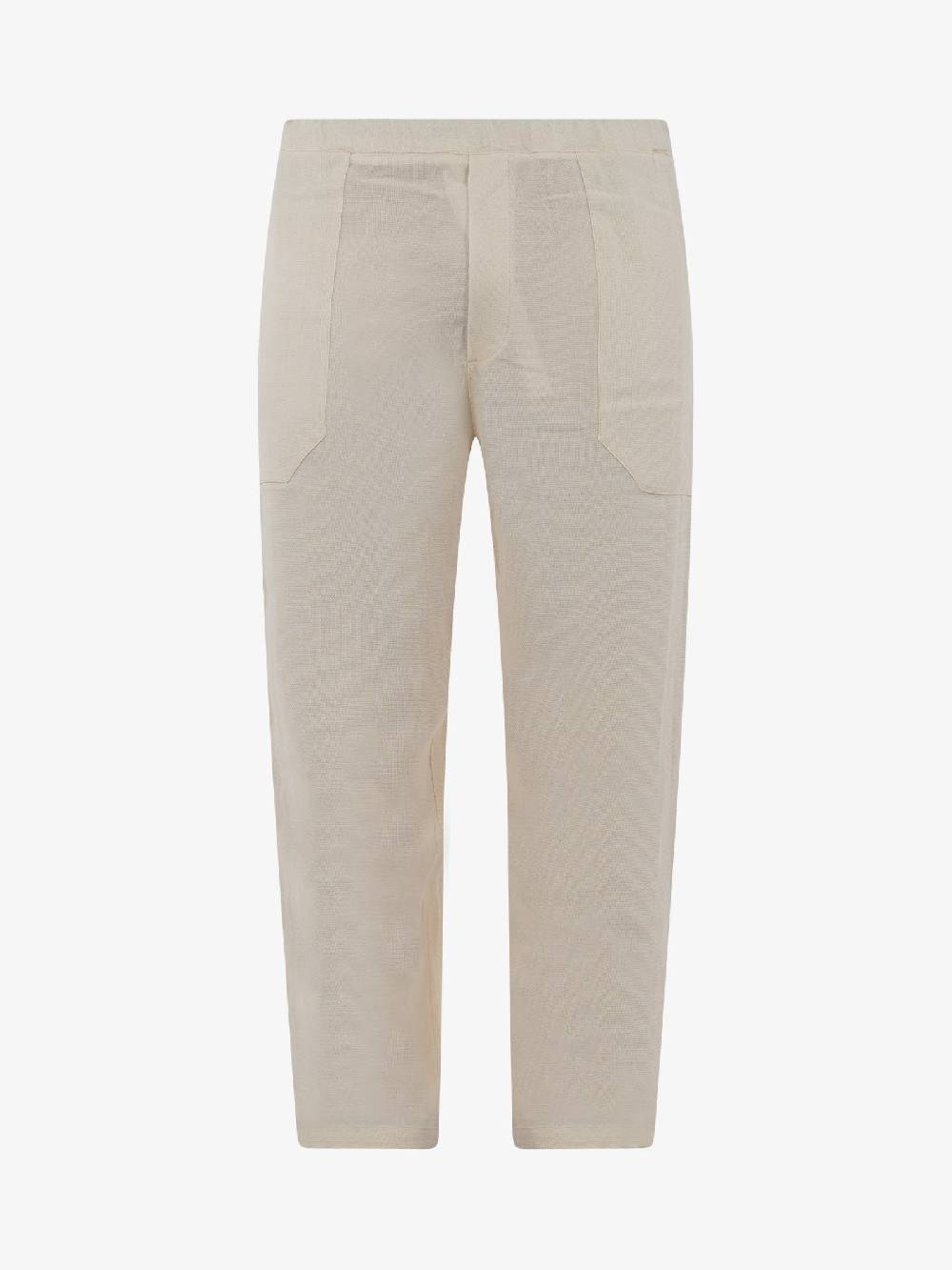 SILTED Pantalone DUNE Uomo Lino Panna