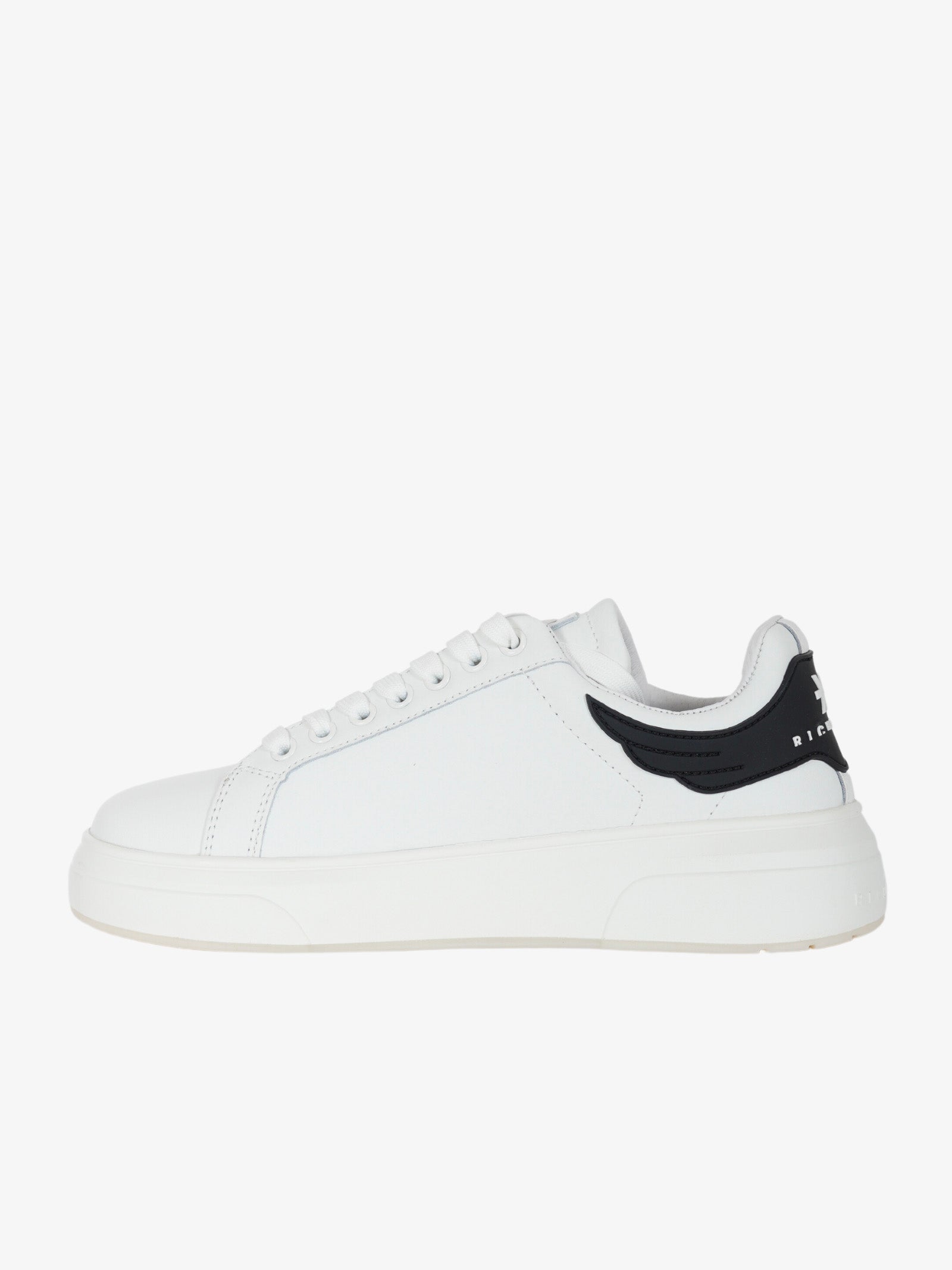 JOHN RICHMOND Sneakers Action 20007/CPA Uomo In Pelle Bianco/nero