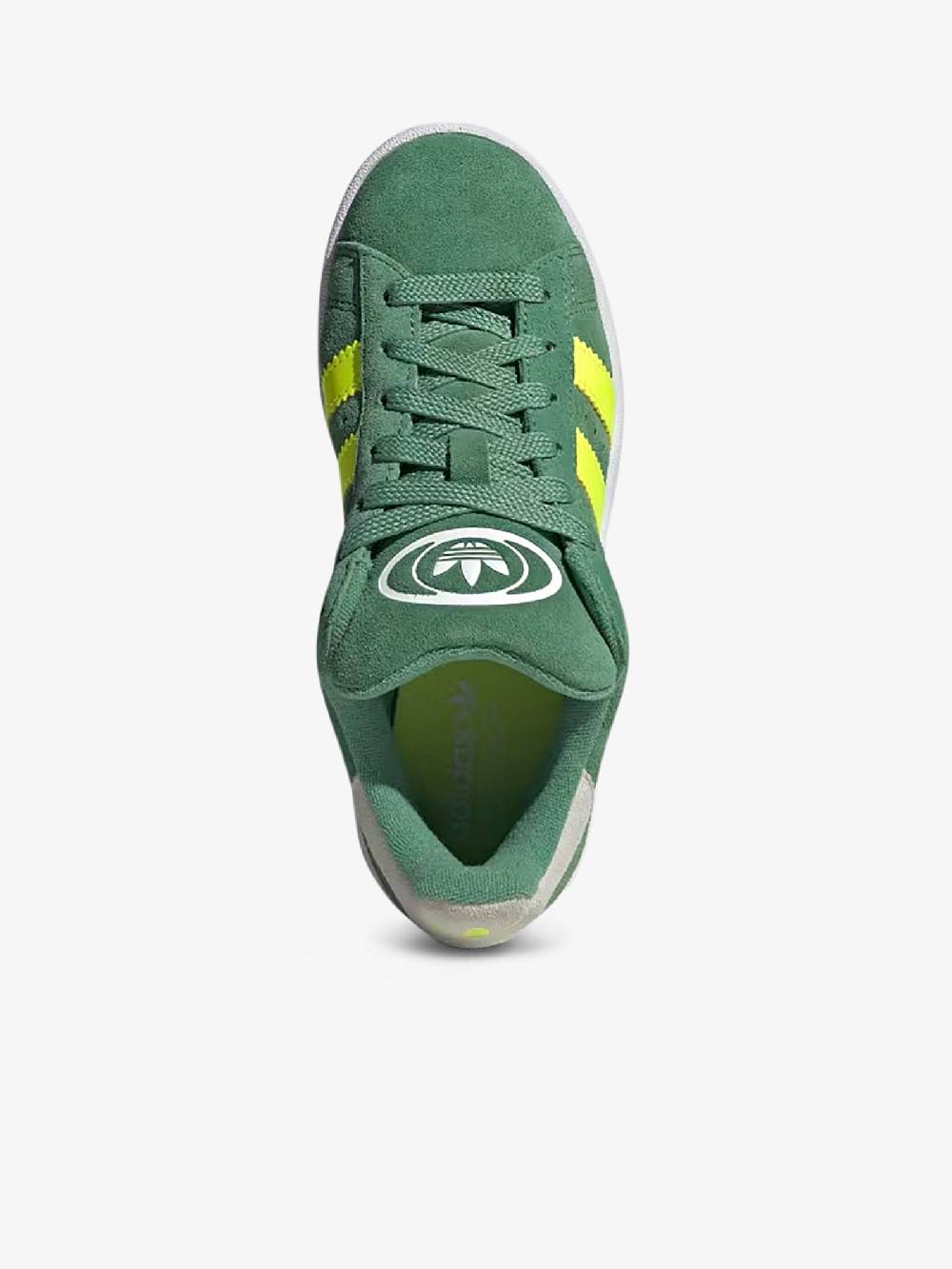 ADIDAS Sneakers Campus 00's IF3967 Donna In Pelle Verde/giallo