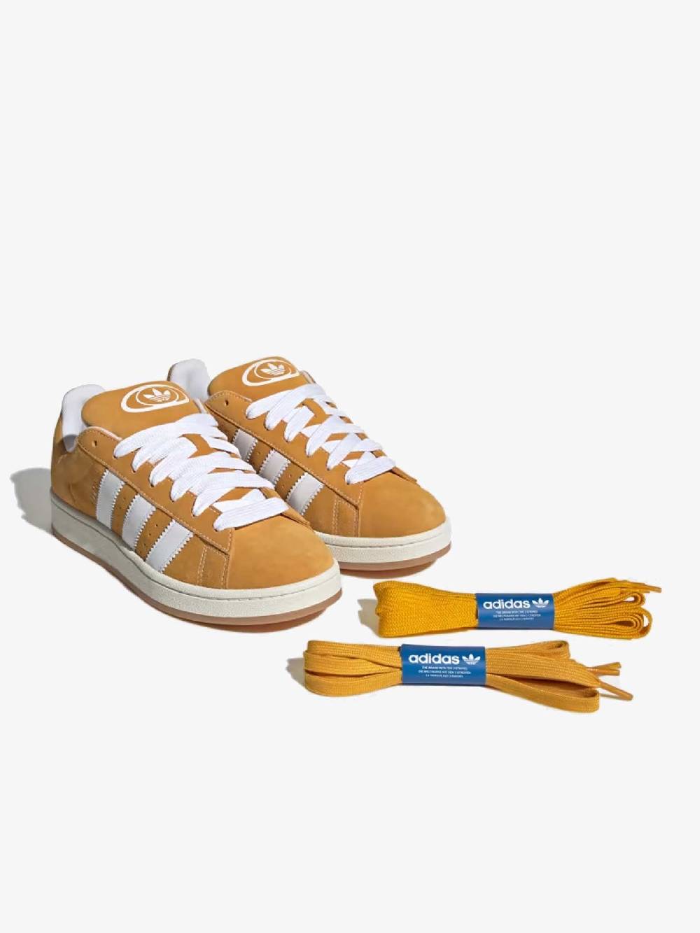 ADIDAS Sneakers Campus 00S H03473 In Pelle Giallo/bianco