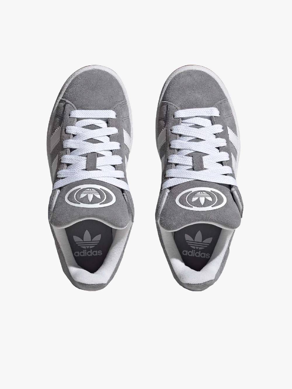 ADIDAS Sneakers Campus 00s HQ6507 In Pelle Bianco/grigio