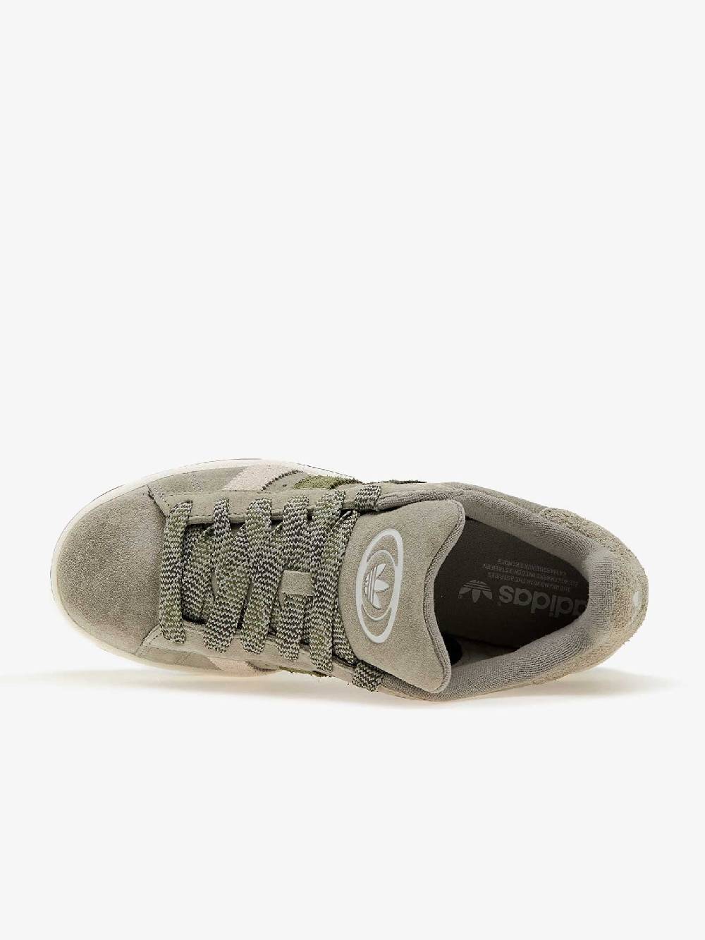 ADIDAS Sneakers Campus 00S IF1822 In Pelle Oliva/argento