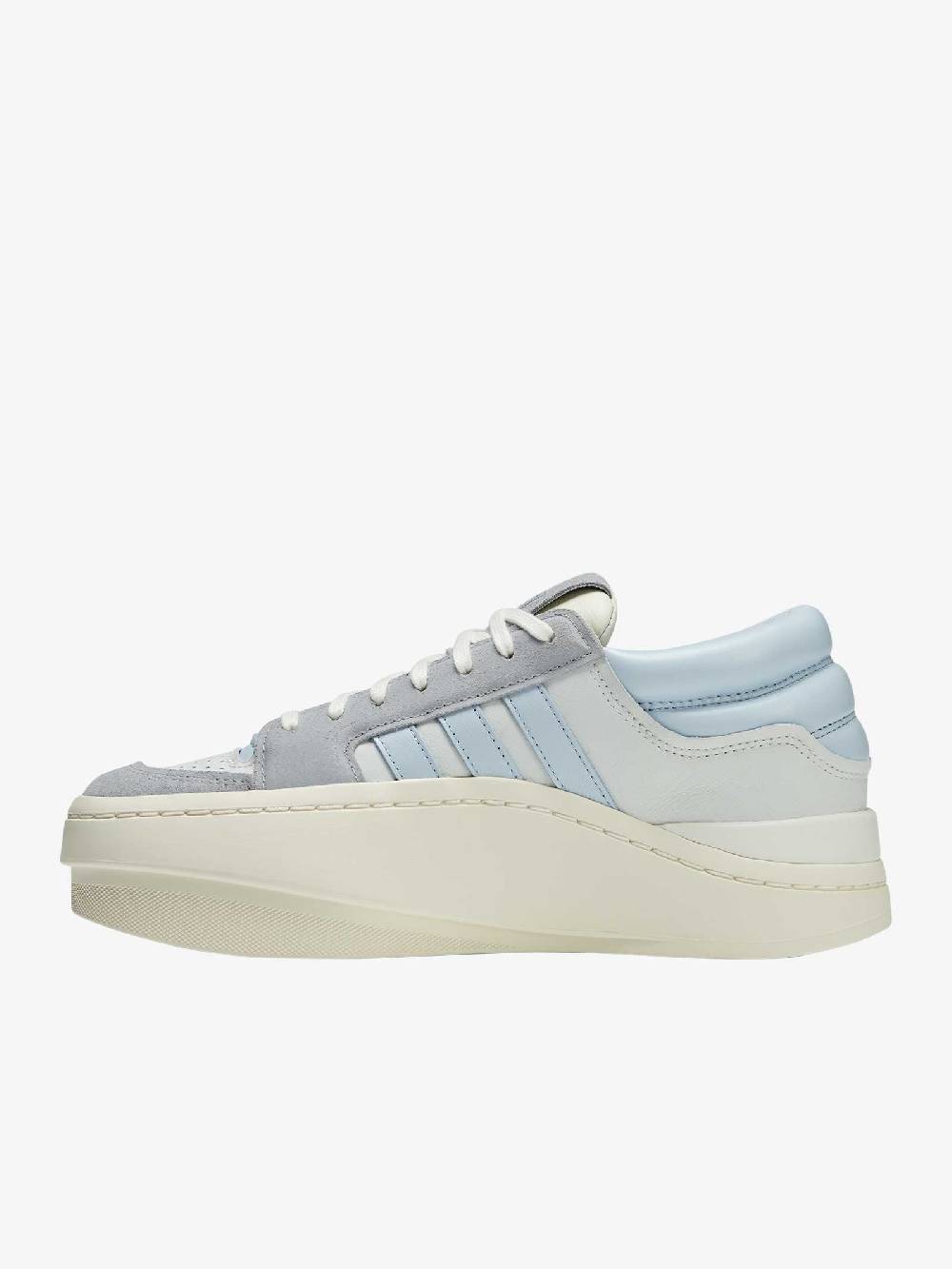 Y-3 Sneakers Centennial Low IG4080 Uomo In Pelle Bianco