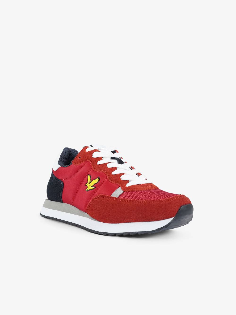 LYLE & SCOTT Sneakers Dyce Uomo Pelle Sintetica Rosso