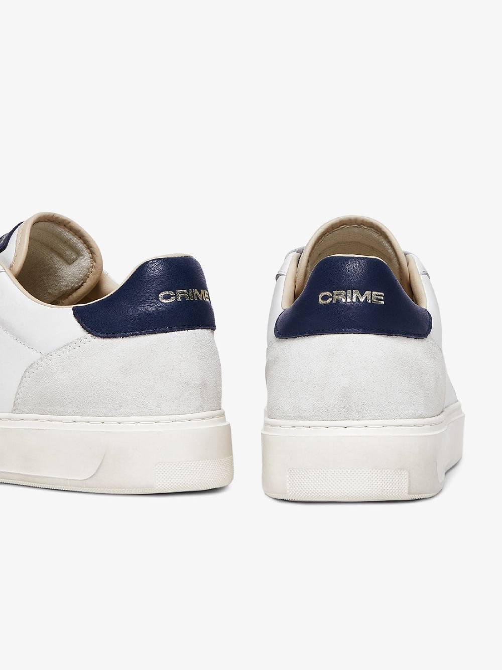 CRIME LONDON Sneakers ECLIPSE 17673PP6 Uomo Pelle Bianco