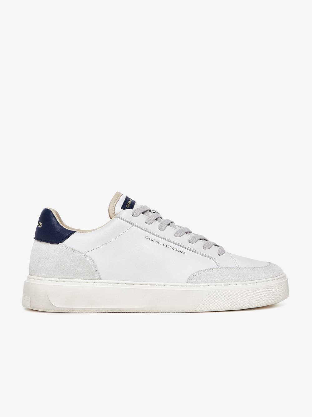 CRIME LONDON Sneakers ECLIPSE 17673PP6 uomo pelle bianco