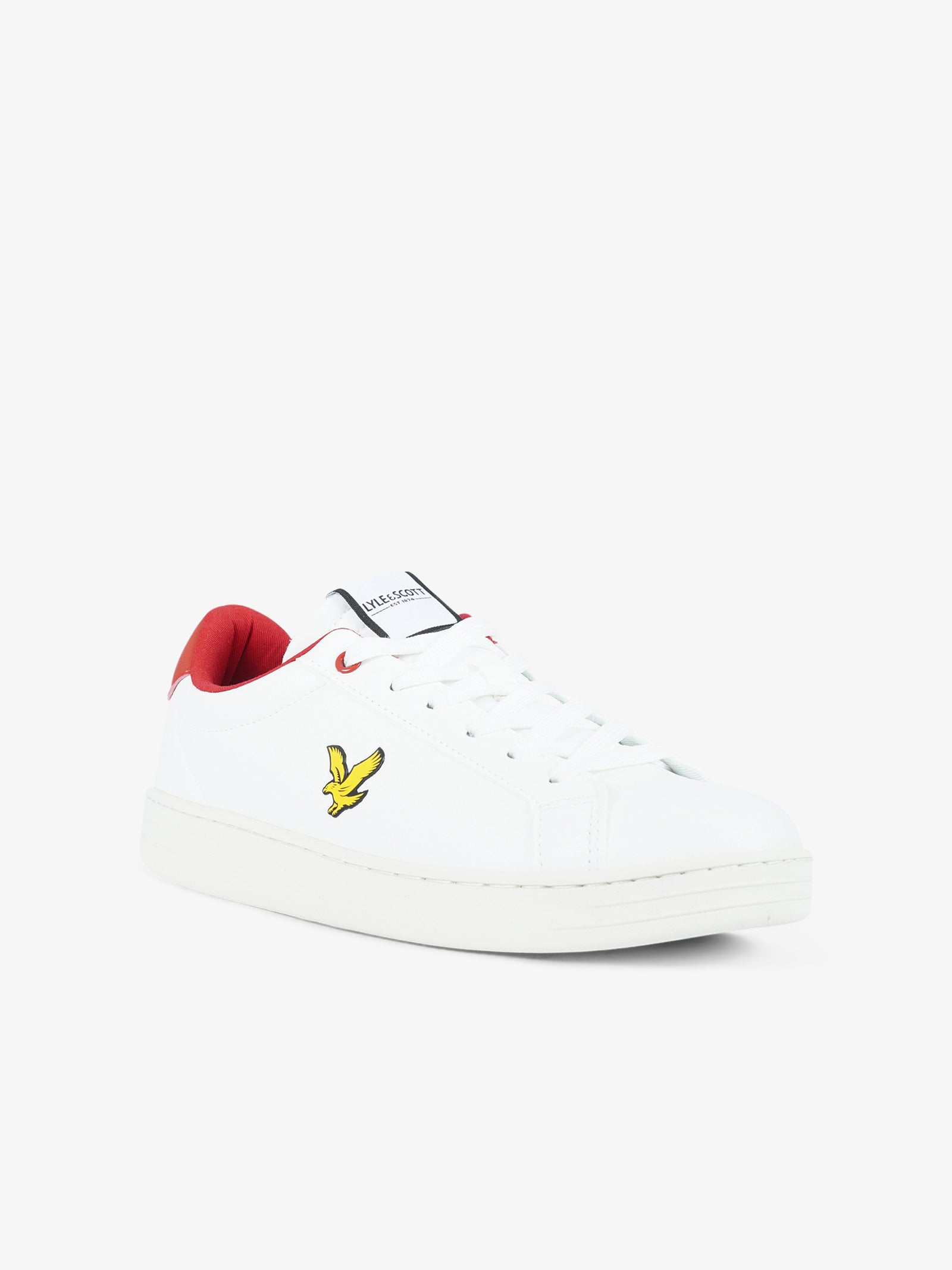 LYLE & SCOTT Sneakers Elgin Uomo Pelle Sintetica Bianco