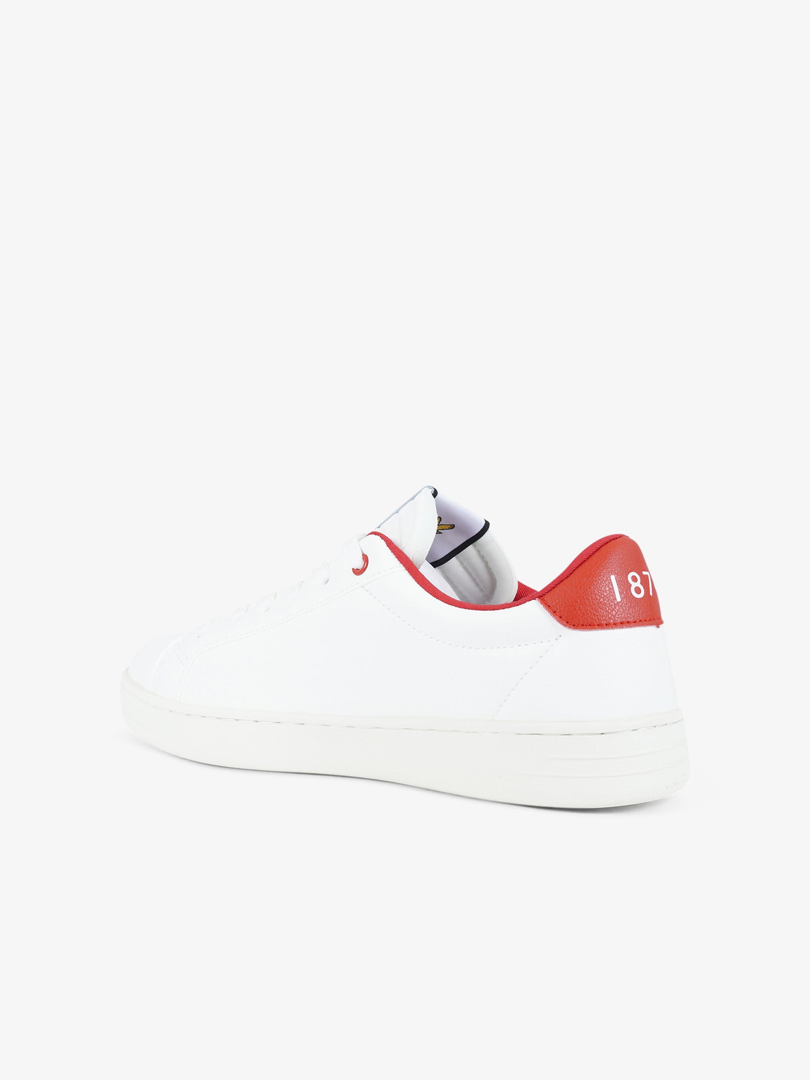 LYLE & SCOTT Sneakers Elgin Uomo Pelle Sintetica Bianco