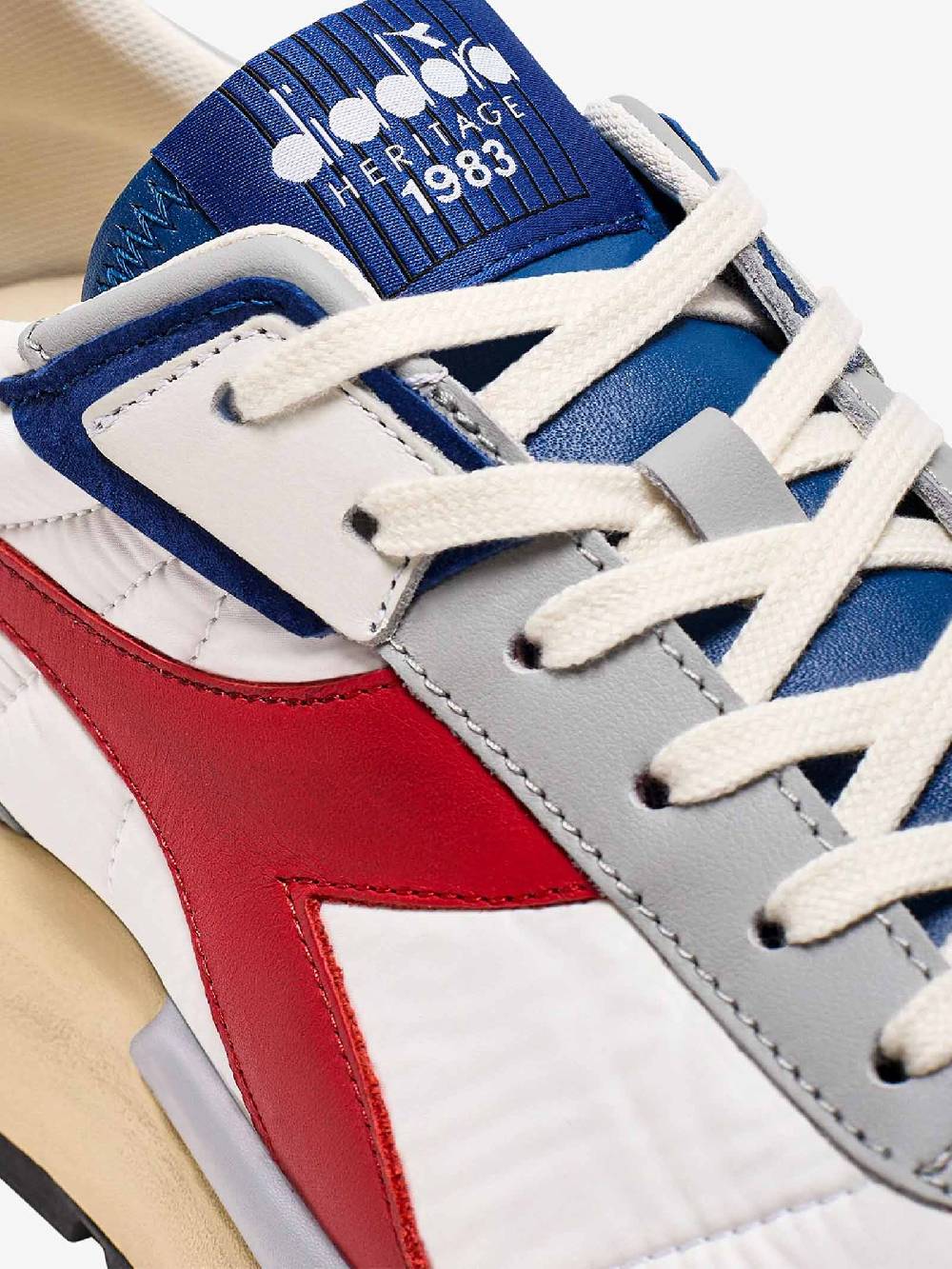 DIADORA Sneakers ELITE 201.180469_ Uomo Pelle Bianco