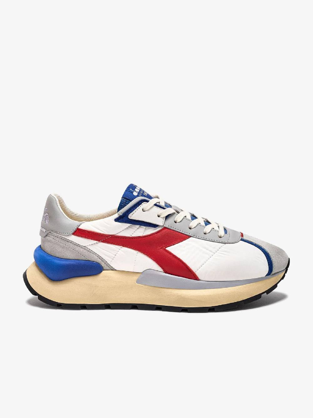 DIADORA Sneakers ELITE 201.180469_ uomo pelle bianco