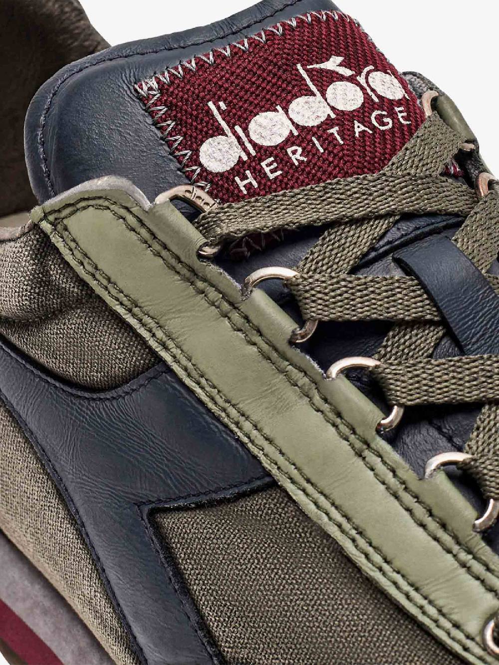 DIADORA Sneakers EQUIPE H DIRTY STONE WASH EVO 201.174736_ Uomo Pelle Multicolor