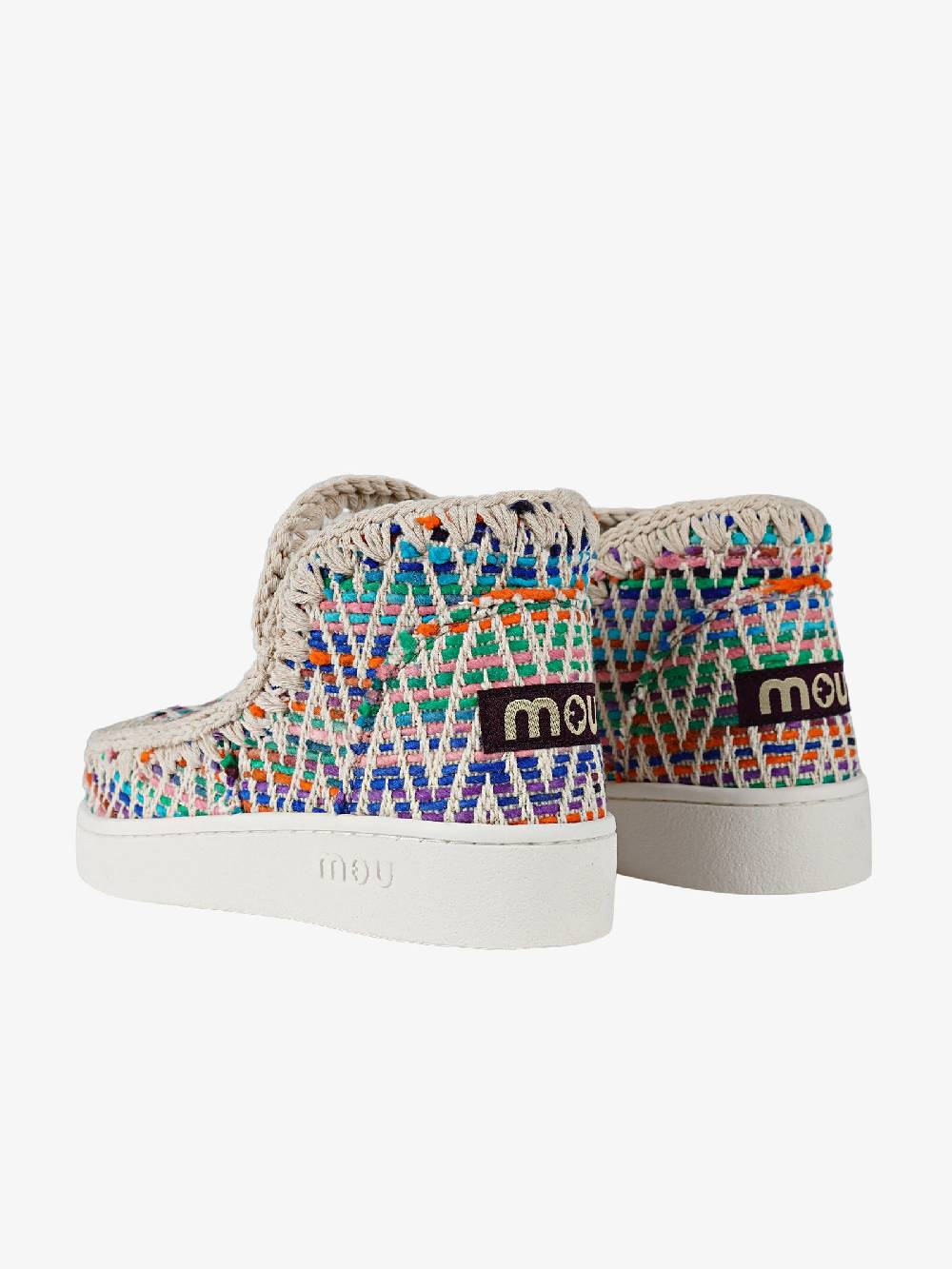 MOU Sneakers Eskimo Summer Donna Intrecciata Multicolore