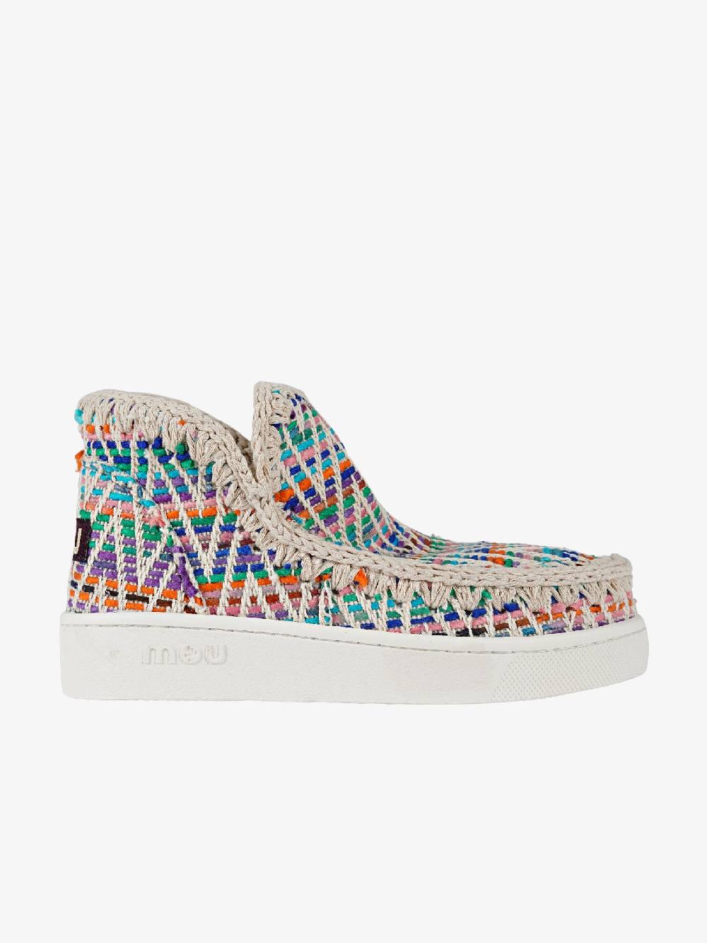 MOU Sneakers Eskimo Summer donna intrecciata multicolore