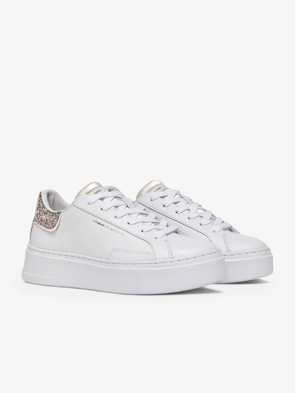CRIME LONDON Sneakers Extralight 2.0 27601PP6 Donna Pelle Bianco