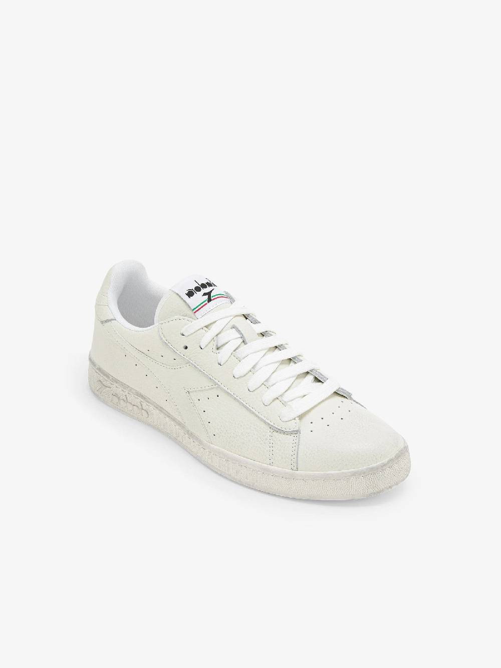 DIADORA Sneakers Game L Low Waxed 501.178301_ Uomo In Pelle Bianco