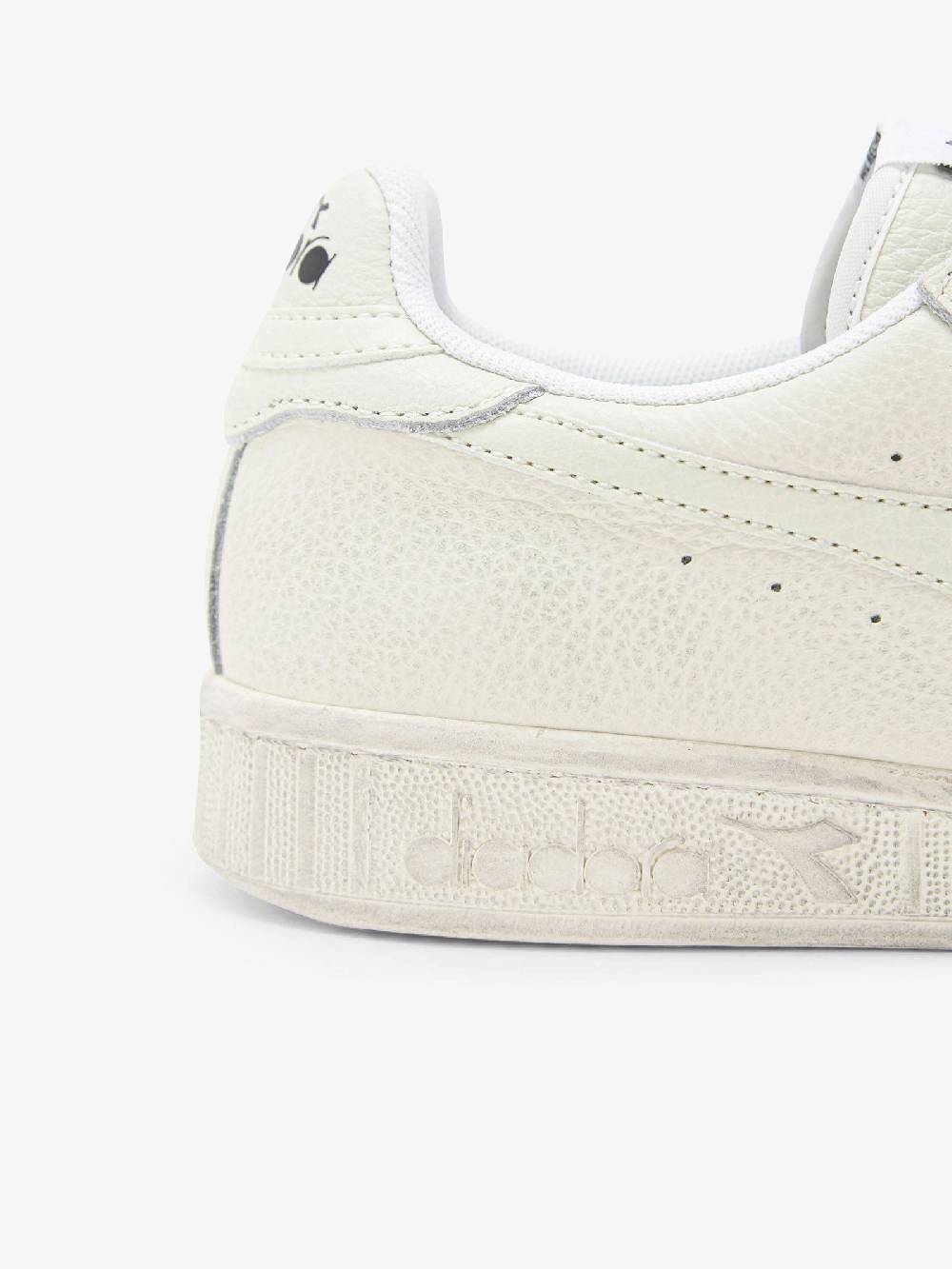 DIADORA Sneakers Game L Low Waxed 501.178301_ Uomo In Pelle Bianco