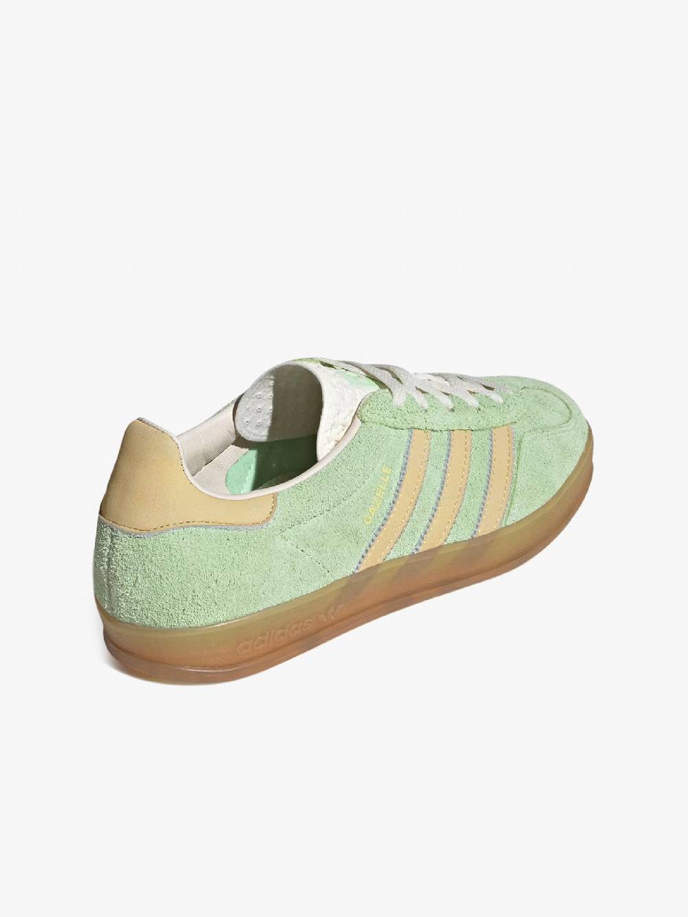 ADIDAS Sneakers Gazelle Indoor IE2948 Unisex In Pelle Morbida Verde