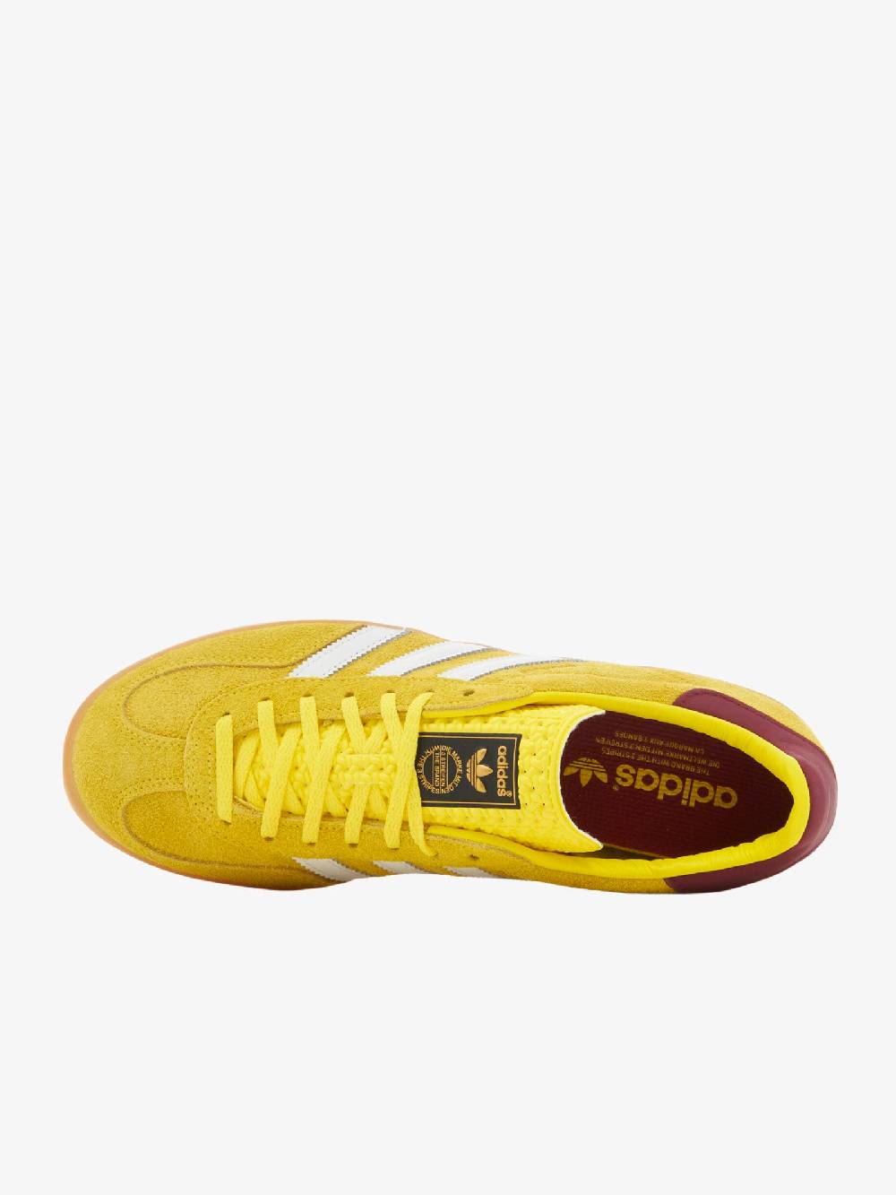 ADIDAS Sneakers Gazelle Indoor W IE7003 Unisex Giallo/bordeaux