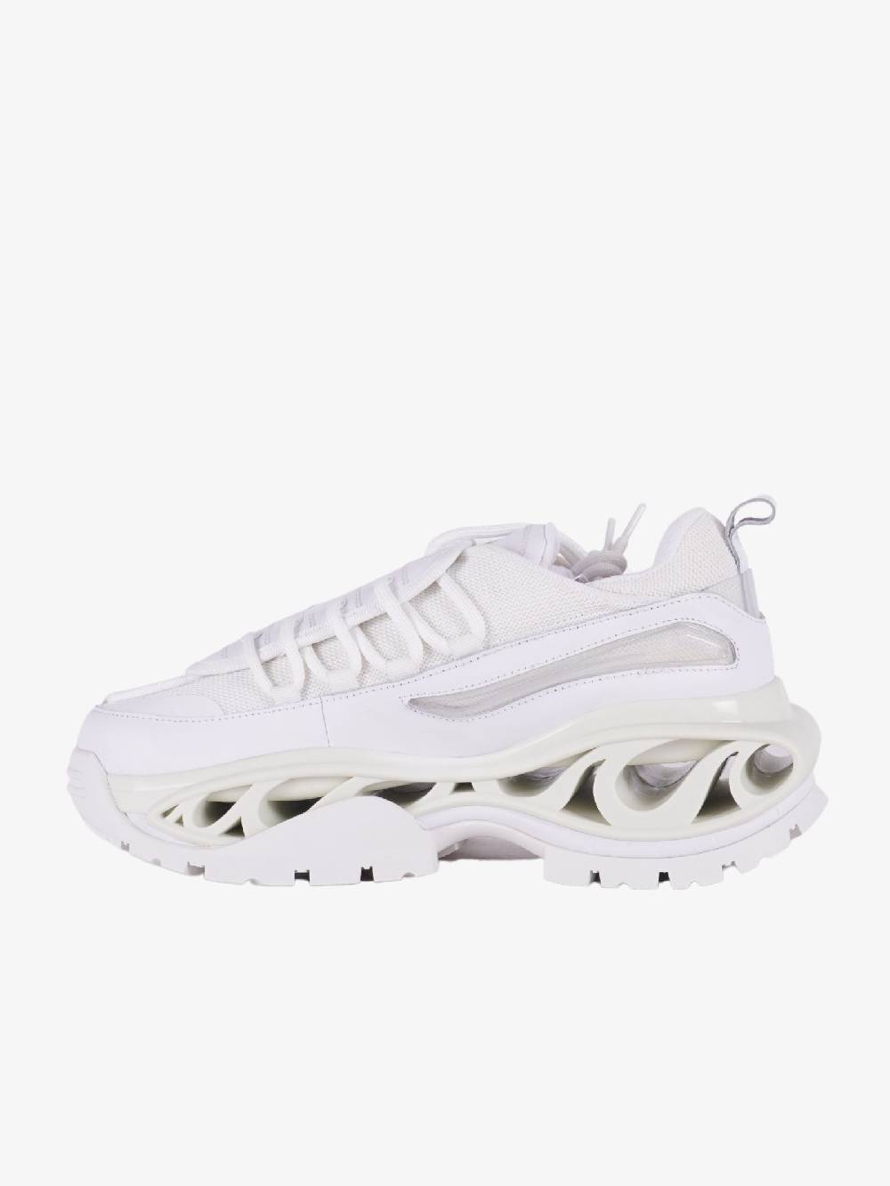 ACUPUNCTURE Sneakers Ginger Lion Uomo In Pelle Bianco Caldo