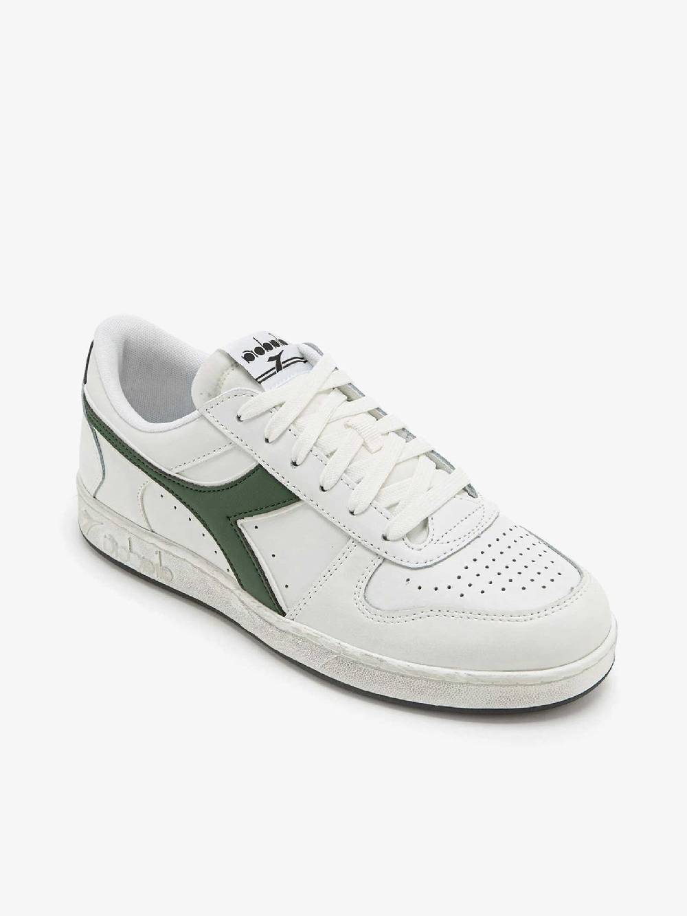 DIADORA Sneakers Magic Basket Low Icona Uomo Bianco/verde