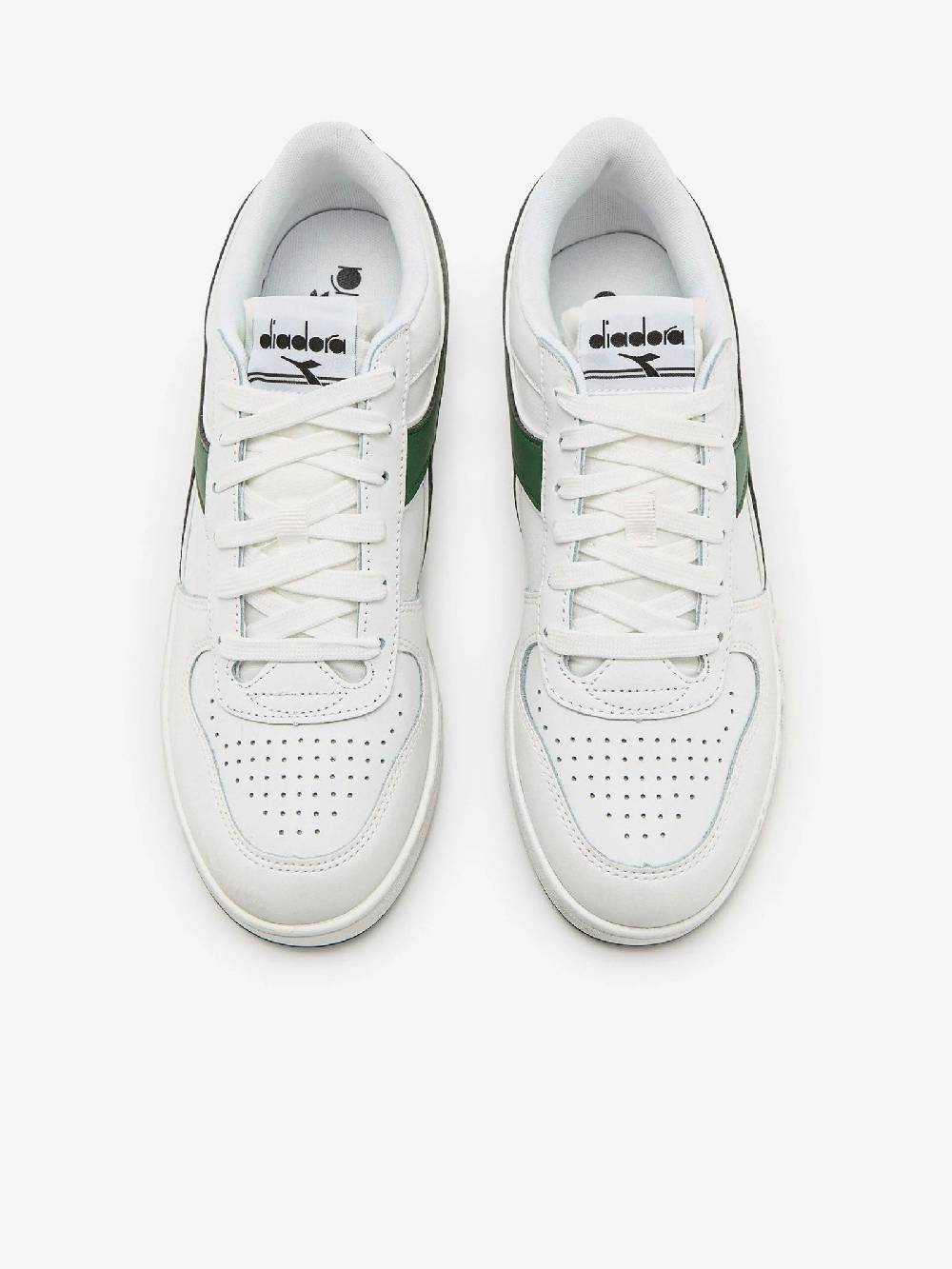 DIADORA Sneakers Magic Basket Low Icona Uomo Bianco/verde