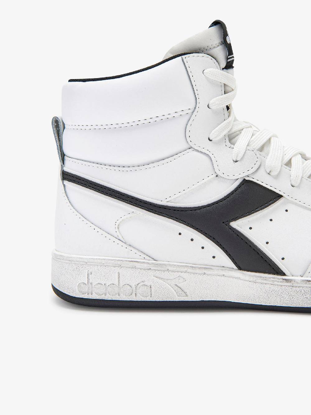 DIADORA Sneakers Magic Basket Mid Icona Uomo Bianco/nero