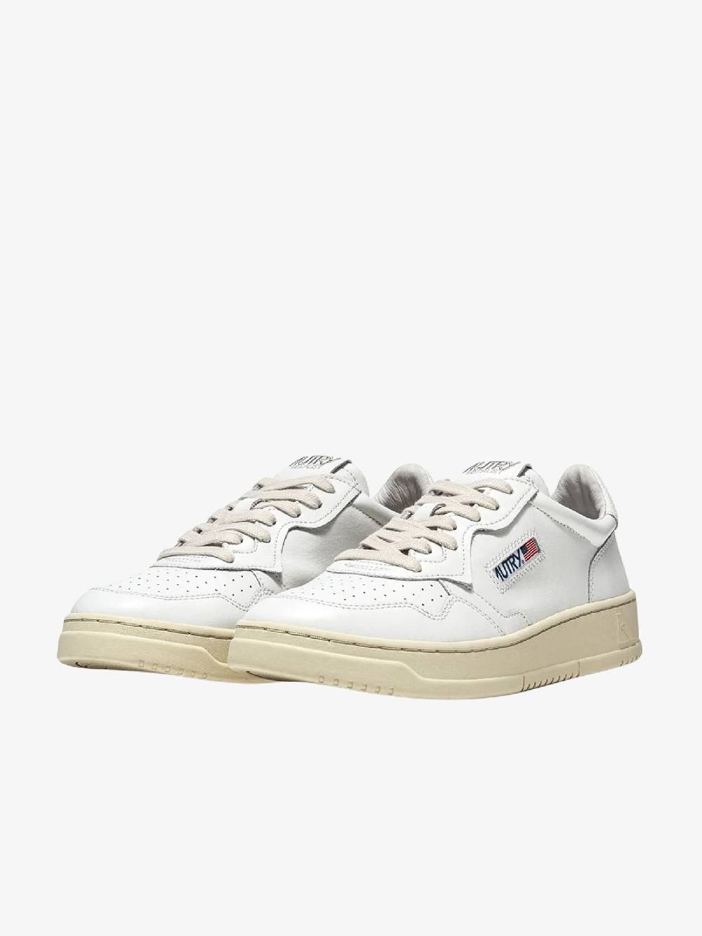 AUTRY Sneakers Medalist Low AULW Donna Pelle Bianco