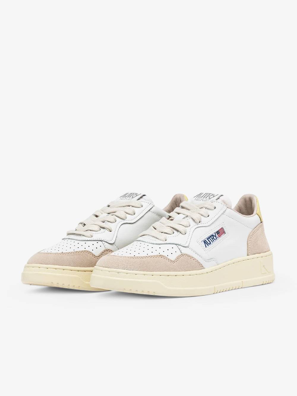 AUTRY Sneakers Medalist Low AULW Donna Pelle Bianco