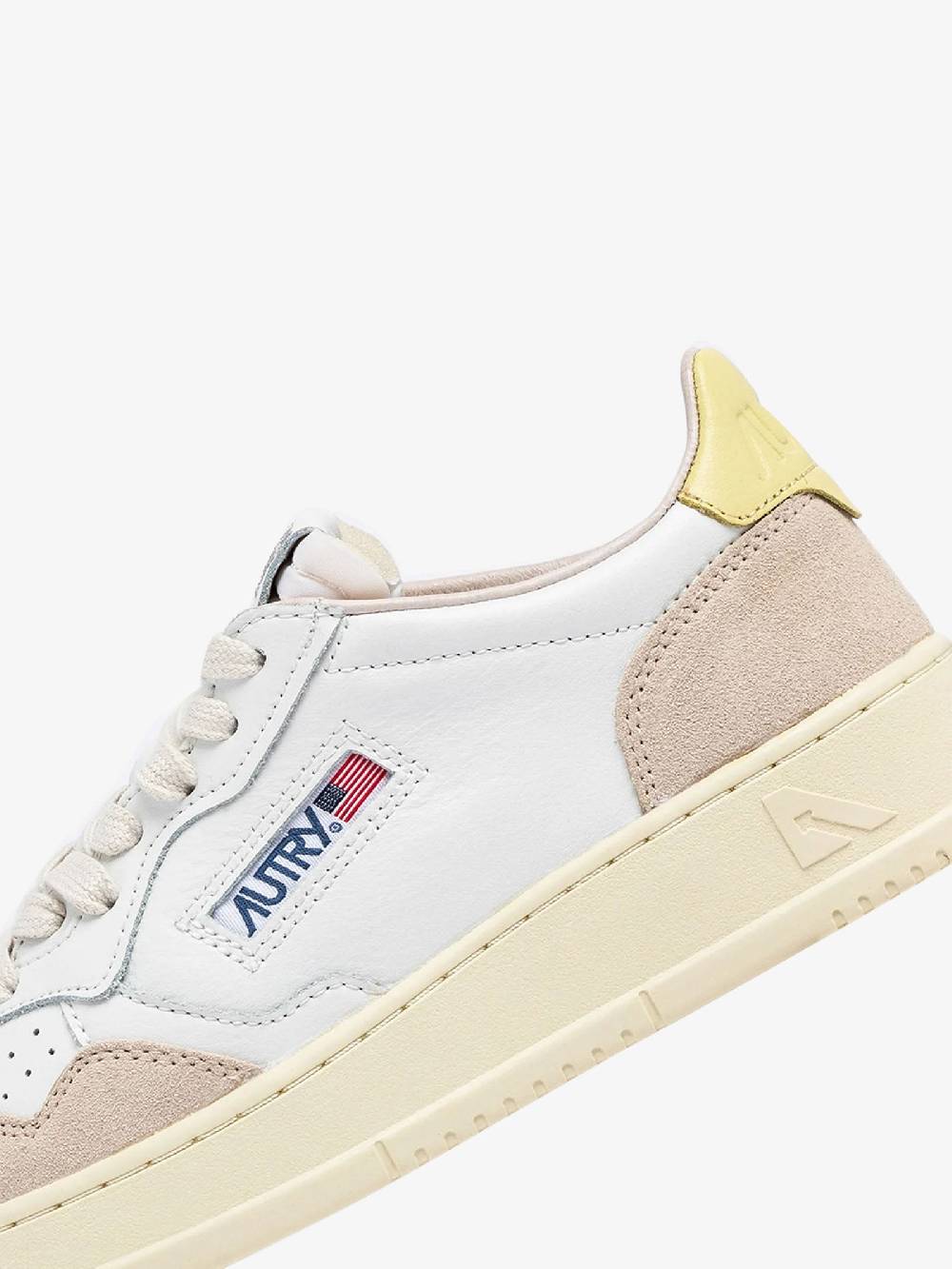 AUTRY Sneakers Medalist Low AULW Donna Pelle Bianco