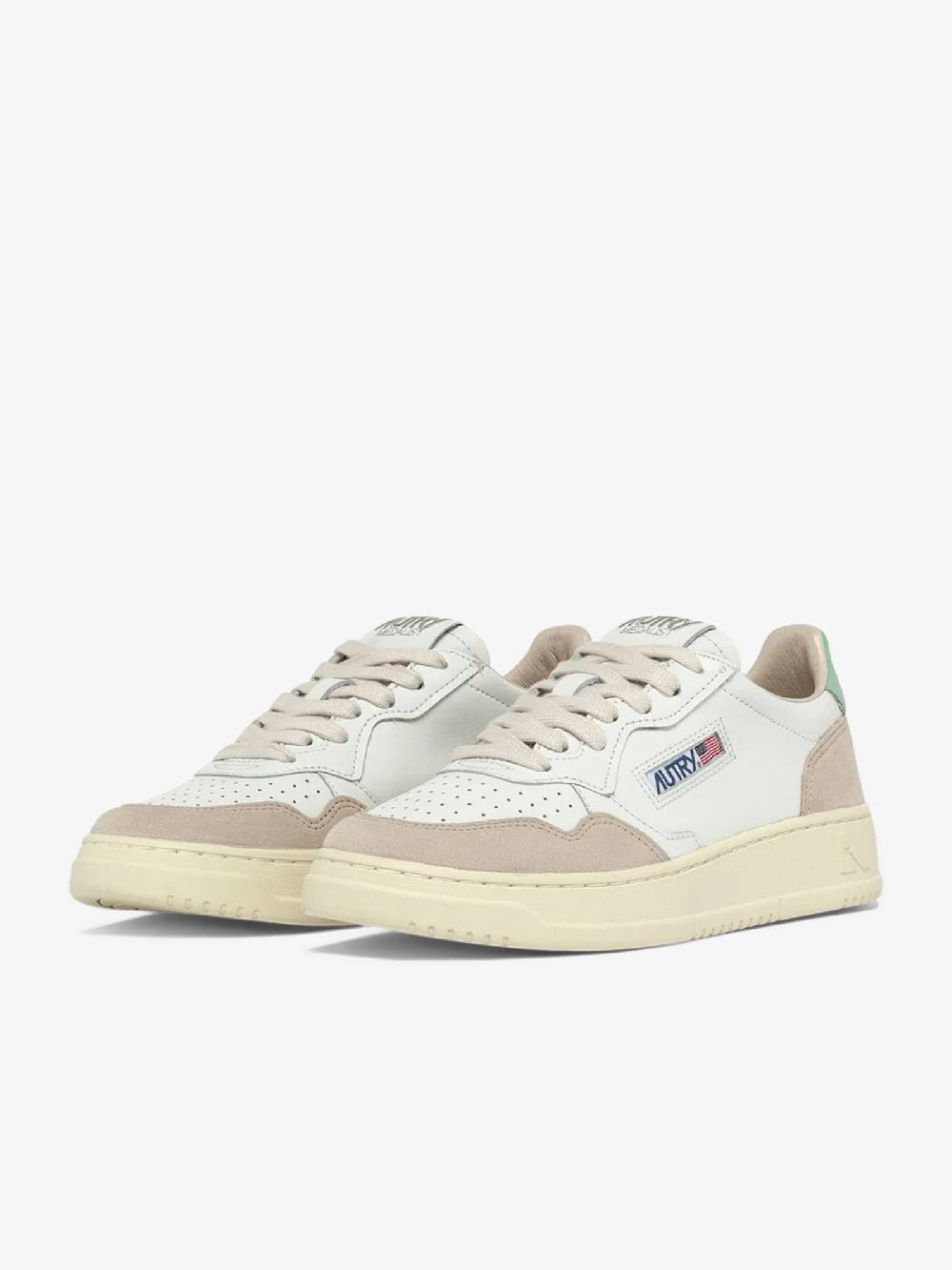 AUTRY Sneakers Medalist Low AULW Donna Pelle Bianco