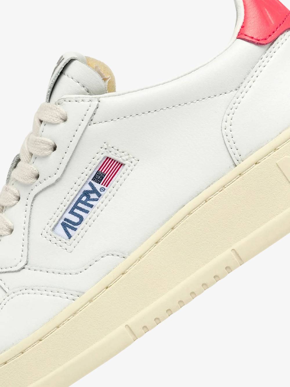 AUTRY Sneakers Medalist Low AULW Donna Pelle Bianco