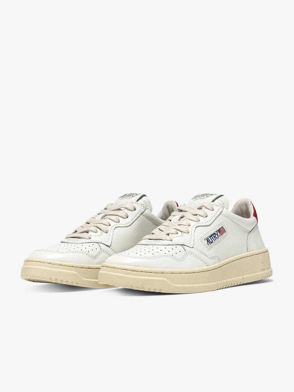 AUTRY Sneakers Medalist Low AULW Donna Pelle Bianco