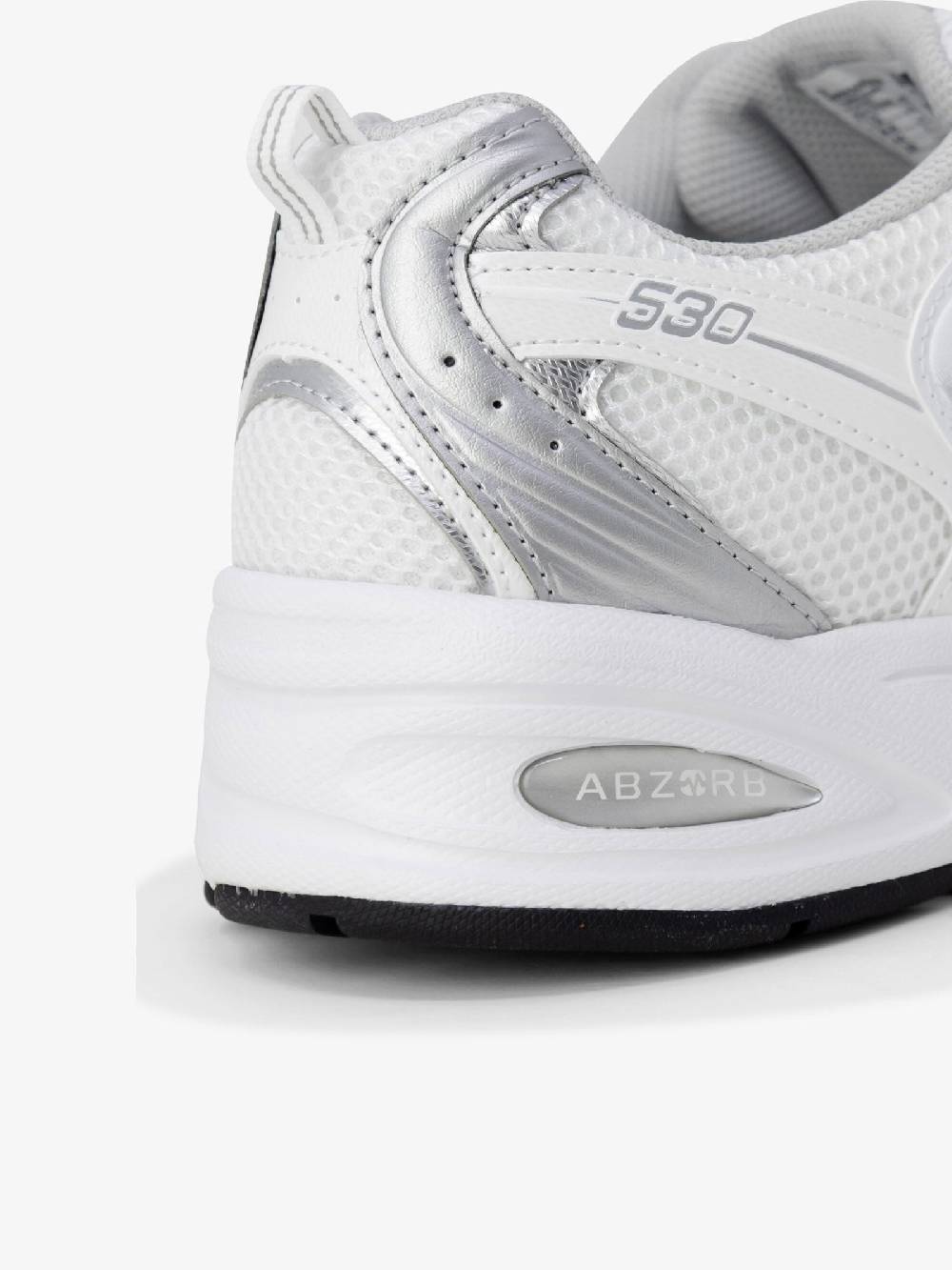 NEW BALANCE Sneakers MR530EMA Uomo In Tessuto Bianco/argento Metallizzato