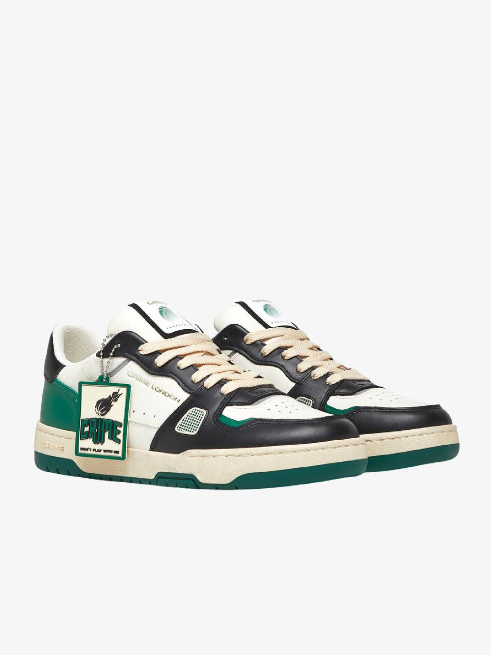 CRIME LONDON Sneakers OFF COURT OG Uomo Verde Fortuna