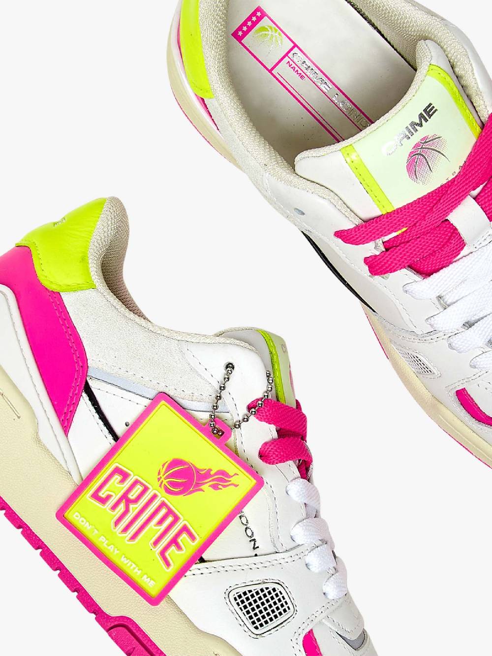 CRIME LONDON Sneakers OffCourt 27301PP6 Donna In Pelle Fucsia