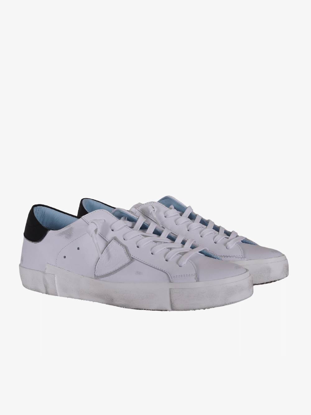 PHILIPPE MODEL Sneakers PRLUV022 Prsx Veau Uomo Bianca