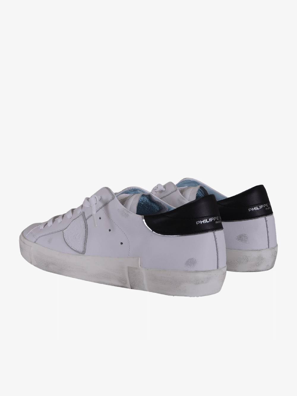 PHILIPPE MODEL Sneakers PRLUV022 Prsx Veau Uomo Bianca