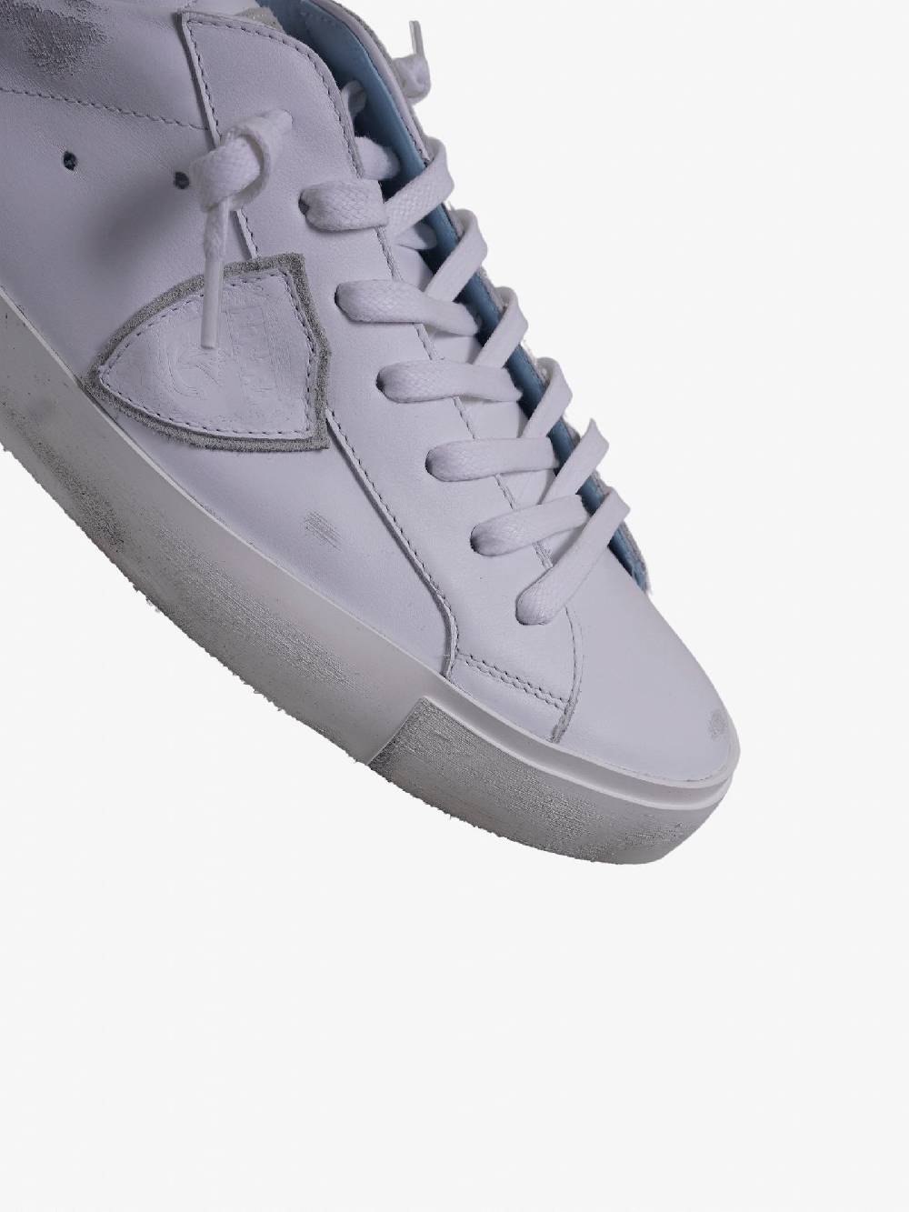 PHILIPPE MODEL Sneakers PRLUV022 Prsx Veau Uomo Bianca