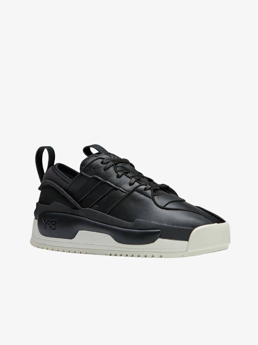 Y-3 Sneakers Rivalry ID5431 Uomo In Pelle Nero/bianco