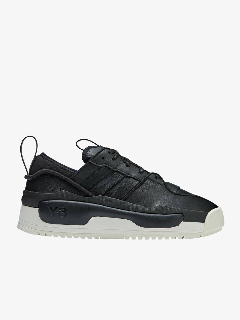 Y-3 Sneakers Rivalry ID5431 Uomo In Pelle Nero/bianco