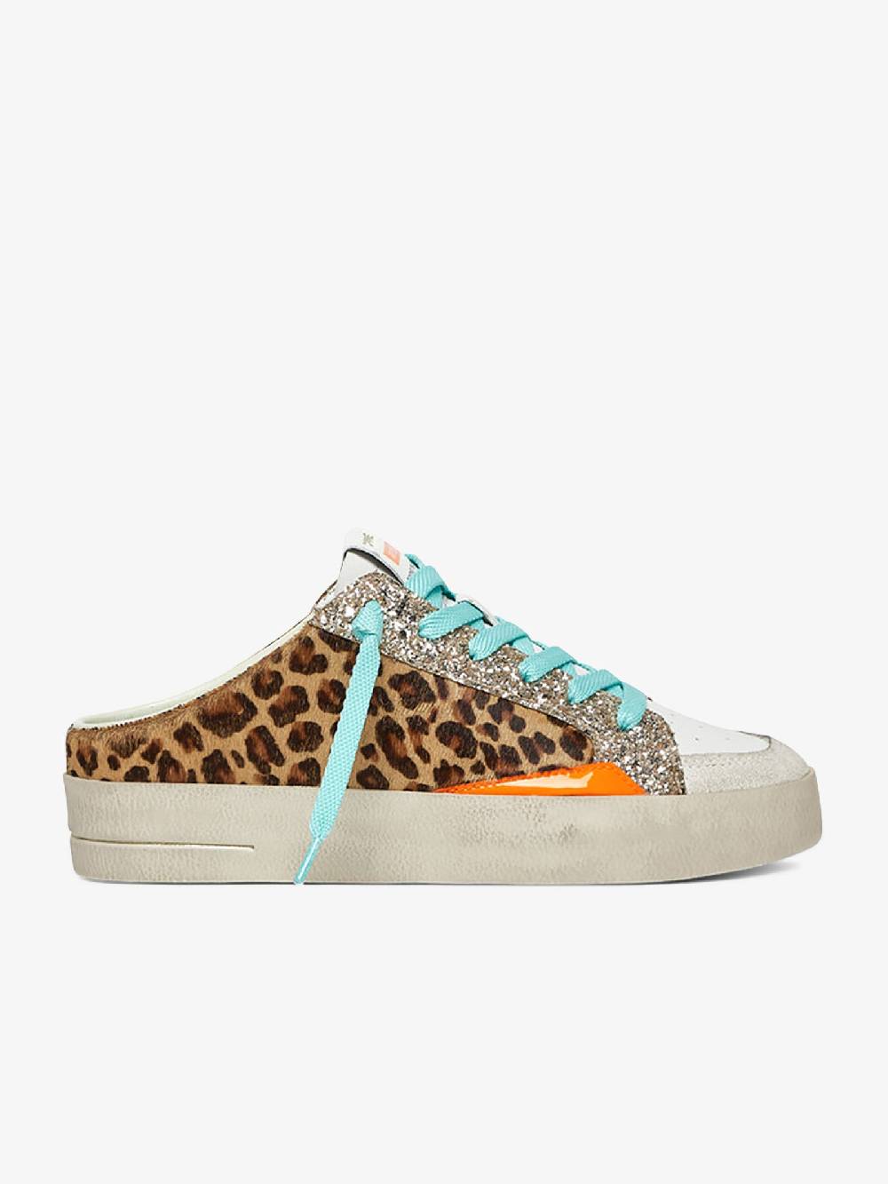 CRIME LONDON Sneakers SK8 DELUXE SABOT 27170PP6 donna pelle multicolor