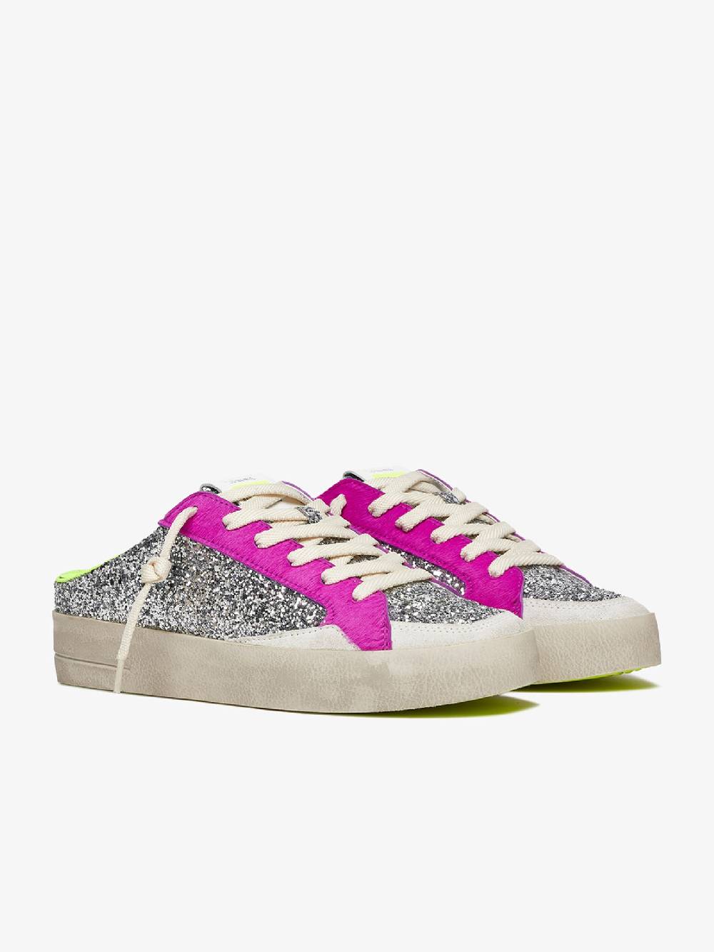CRIME LONDON Sneakers Sk8Deluxe 27171PP6 Donna In Pelle Multicolore