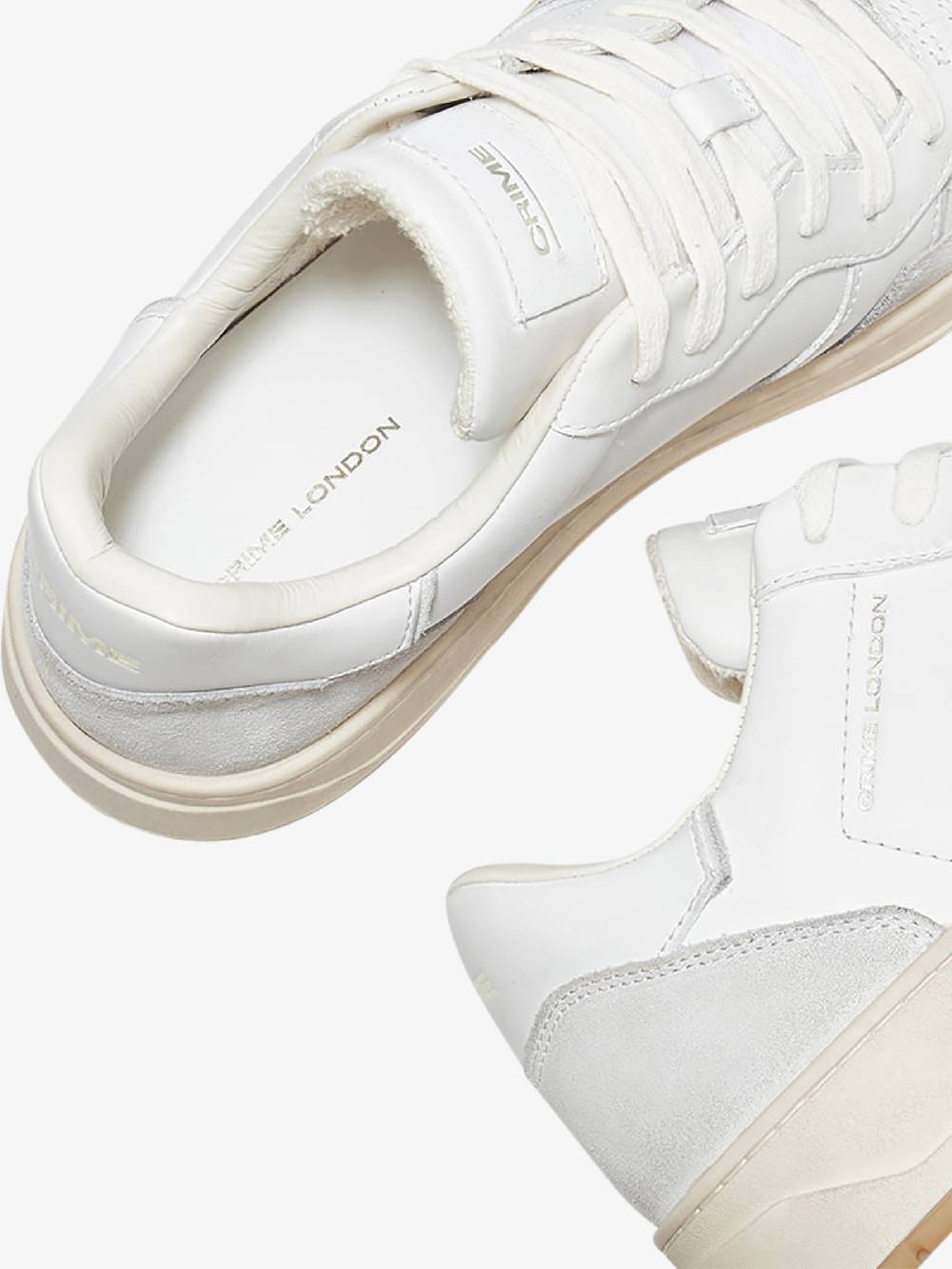 CRIME LONDON Sneakers Timeless 16206PP5 Uomo Pelle Bianco