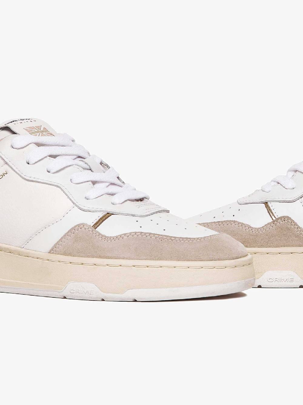 CRIME LONDON Sneakers Timeless 27203PP6 Donna Pelle Bianco