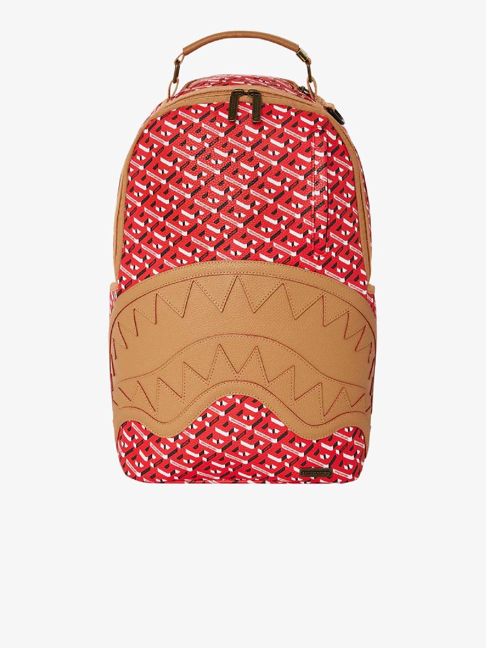 SPRAYGROUND Zaino 3DSG 910B5432NSZ rosso