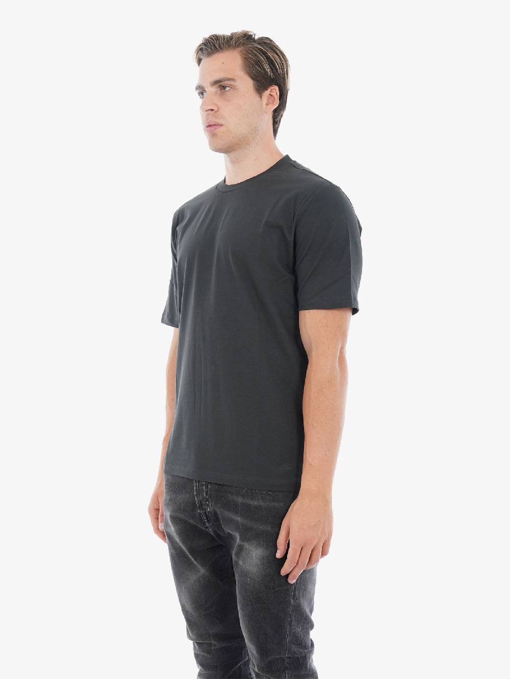 SSEINSE T-shirt 2533 Uomo In Cotone Asfalto