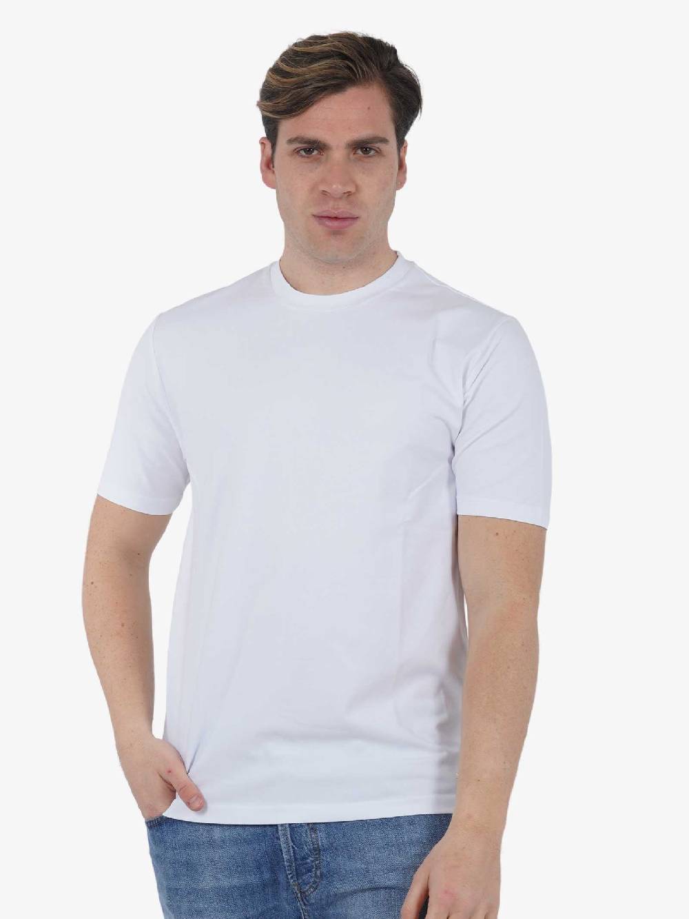 SSEINSE T-shirt M/M TE2654SS uomo cotone bianco